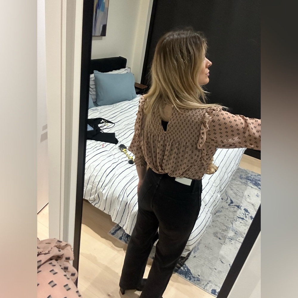 Joie Ruffle blouse - Picture 4 of 5